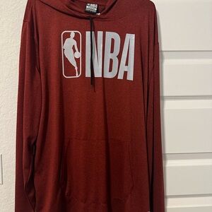 NBA Maroon Pullover Hoodie